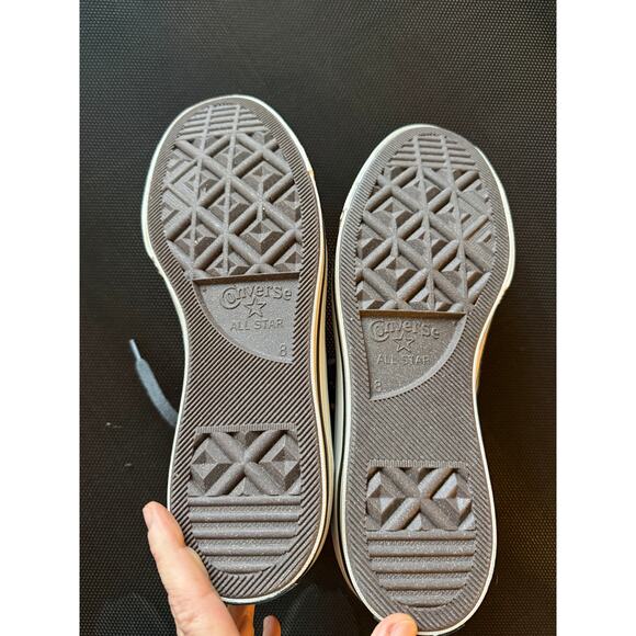 Converse Hi-Top Light purple/gray color NWOT, Women's Size 10 - Picture 3 of 8